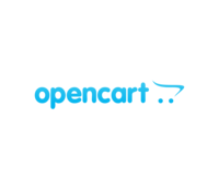 Logotipo da empresa OpenCart, sistema que a integração da Maker funciona